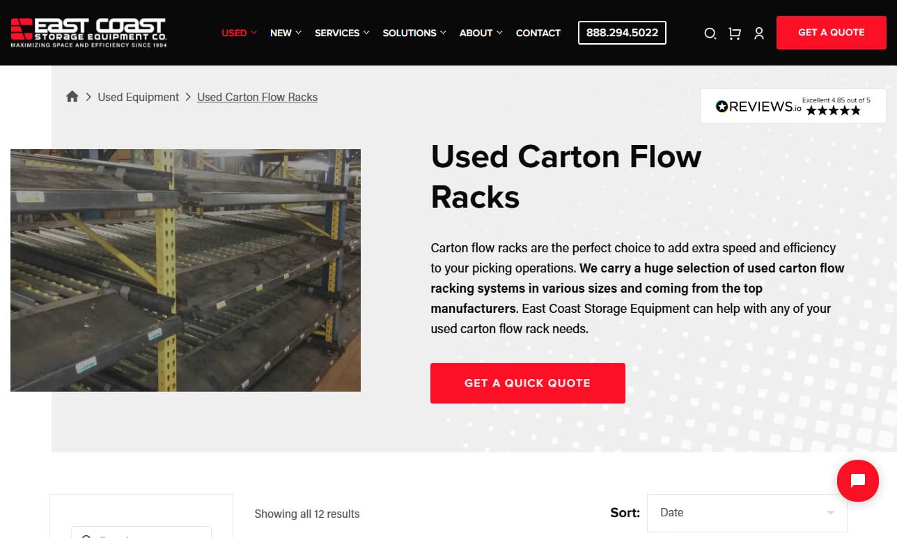 East Coast Storage Equipment Co., Inc.